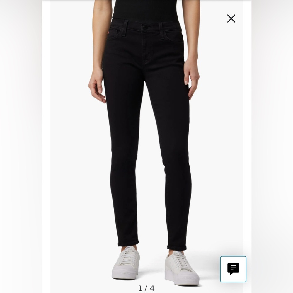 Hudson Jeans - Natalie Ankle Super Skinny, Size 27, Black
